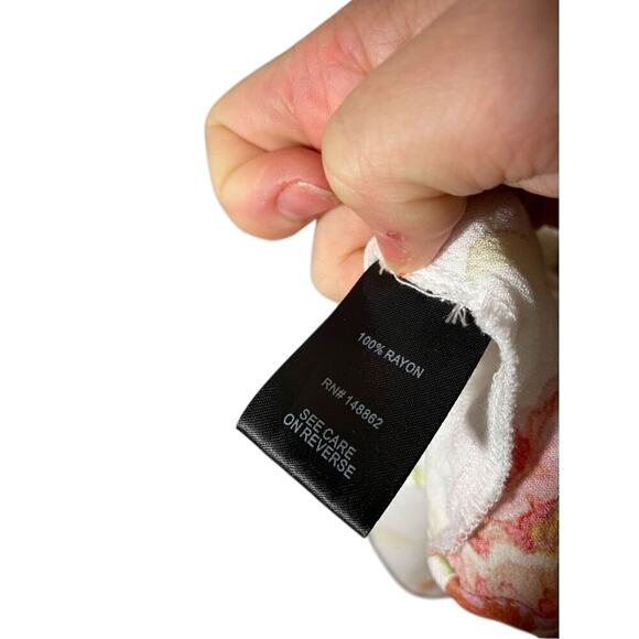 Torrid Womens 0/00 Large Floral Open Front Kimono Duster Boho Western Cottage - Picture 3 of 5